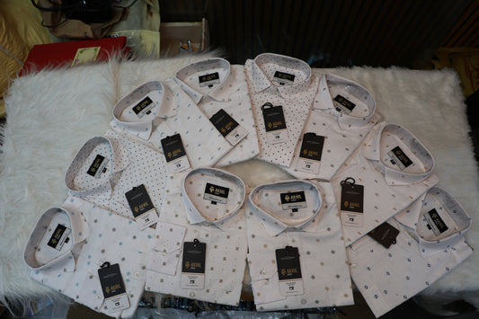 LENIN COTTON PRINTED SHIRT (HALF)